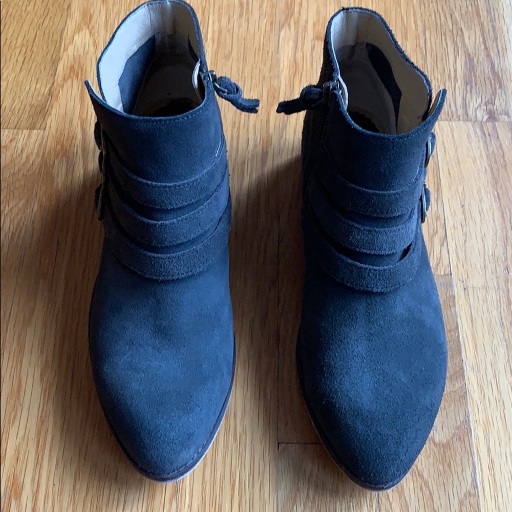 Anthropologie Latigo Suede Boots